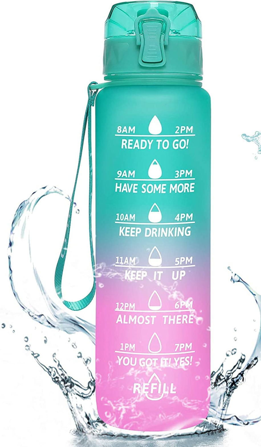 Khloé Kardashian's Motivational Water Bottle Is on Sale for 13 at